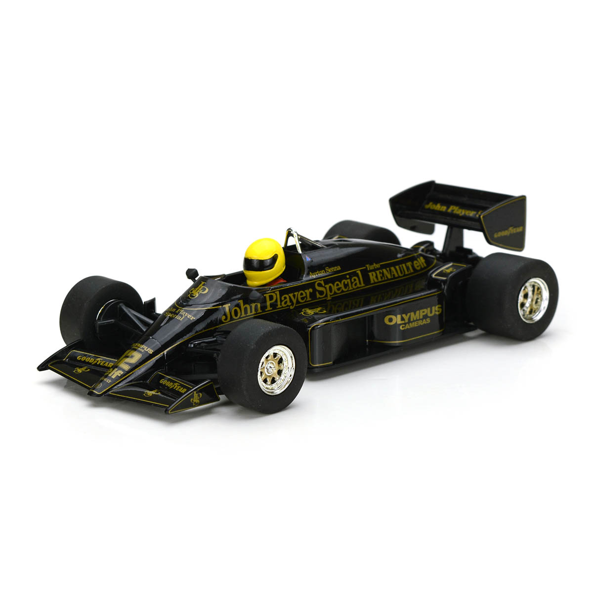 Scalextric Lotus 97T JPS No.12 Portuguese GP 1985 Ayrton Senna (C4234)