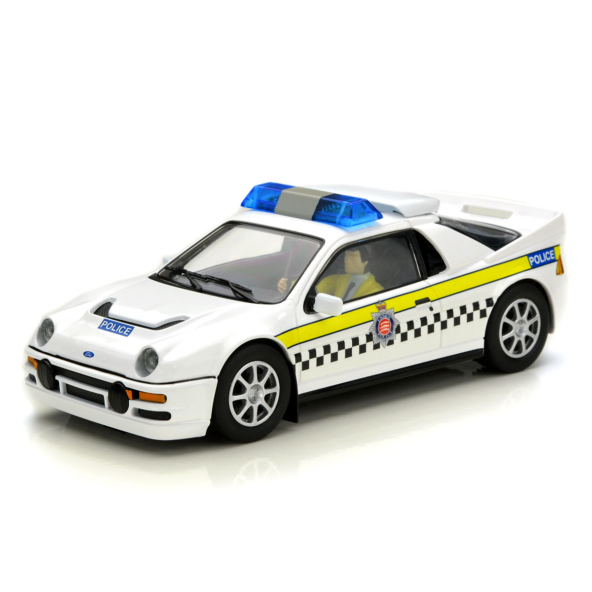 Scalextric Voiture Ford RS200 Police Edition Standard C4341 - RC Team