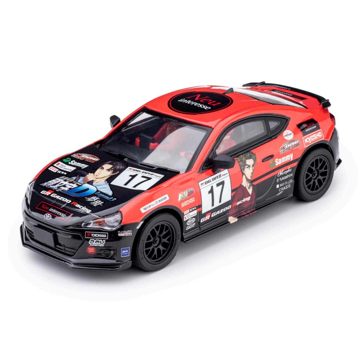 Policar Toyota GT86 No.17 GR Gazoo Racing. (PC-CT01a)