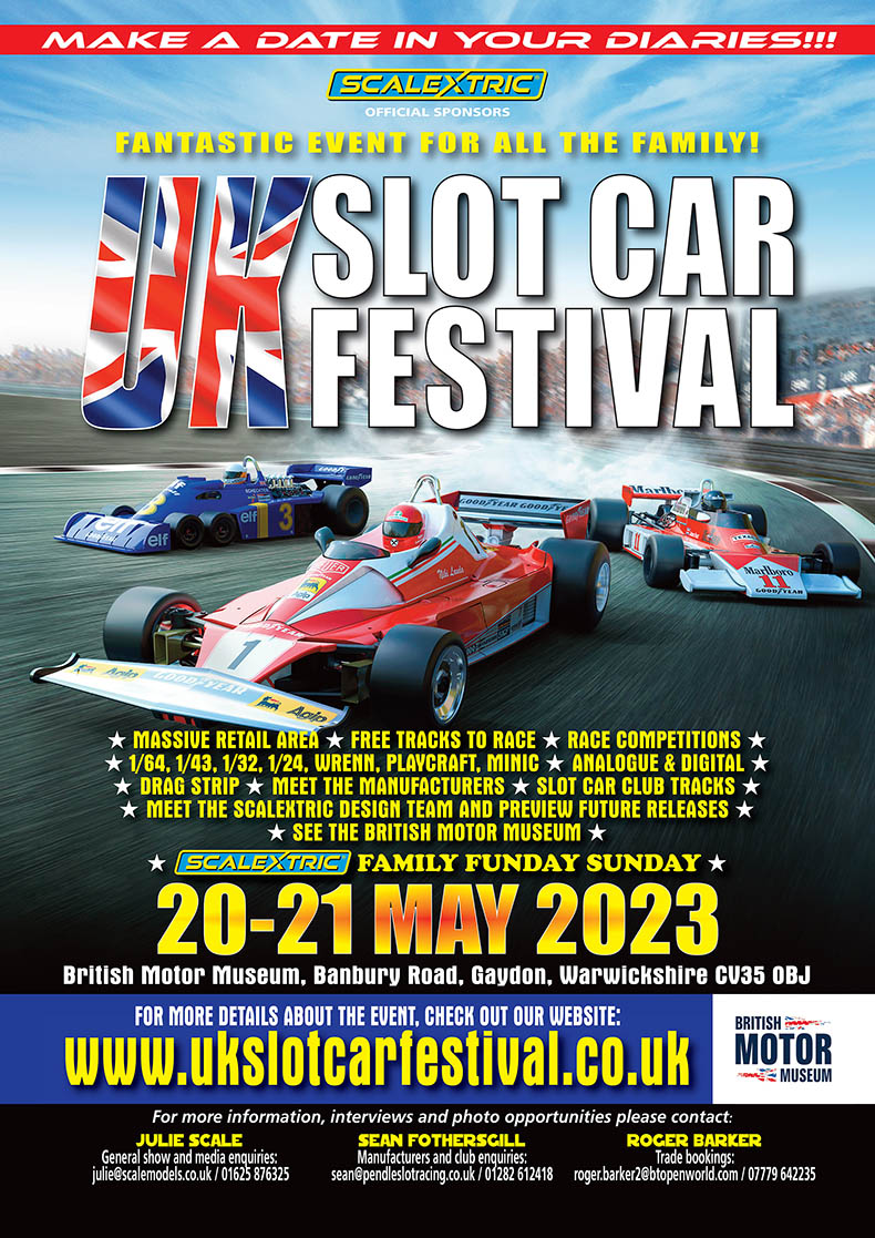 UK Slot Car Festival 2023 May 20/21